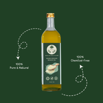 Wood-Pressed Black Sesame Oil