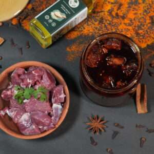 Mutton Boneless Pickle - 500 g