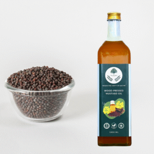 Wood-Pressed Mustard Oil - 5 Ltr