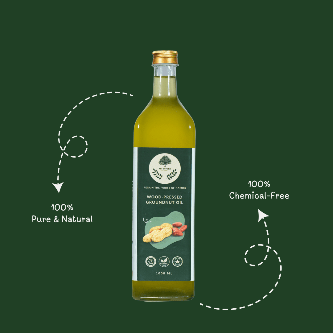 Wood-Pressed Groundnut Oil - Image 2