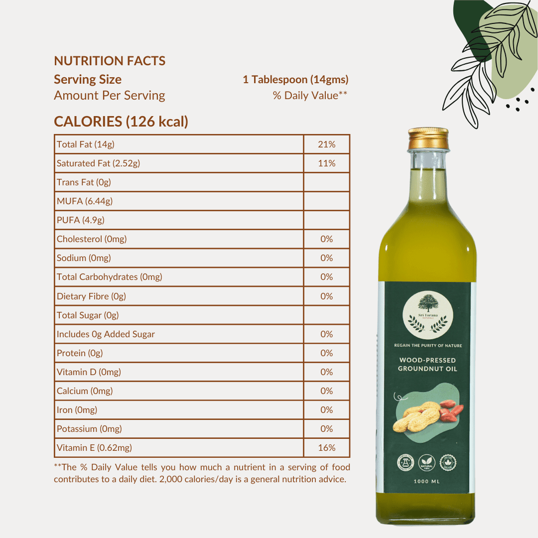 Wood-Pressed Groundnut Oil - Image 4