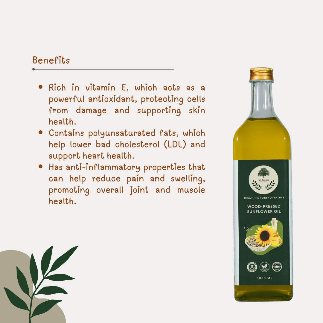 Wood-Pressed Sunflower Oil - Image 3
