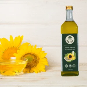 Wood-Pressed Sunflower Oil - 500 ml Plastic Bottle